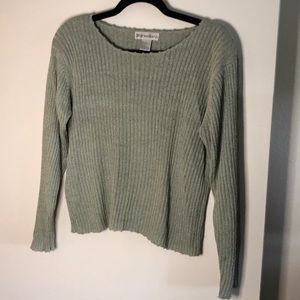 Vintage 90s Cropped Sweater | Size L